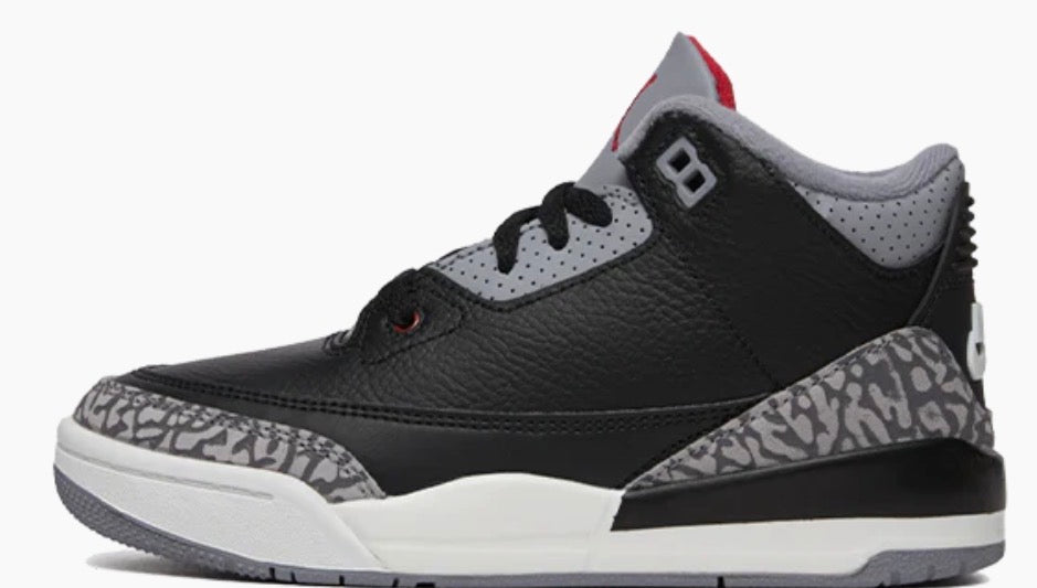 J*rdan 3 OG Black Cement
