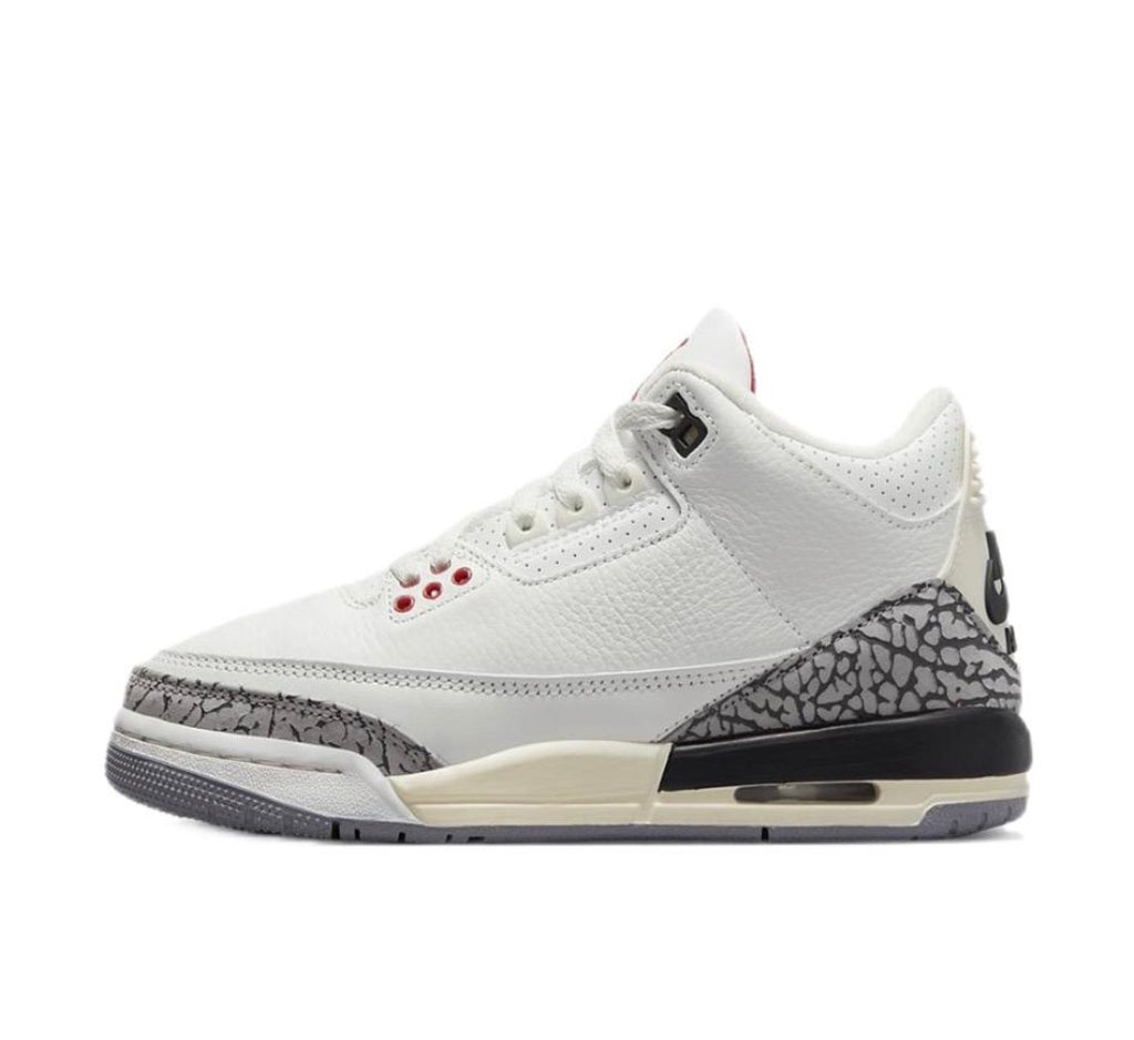 J*rdan 3 White Cement Reimagined