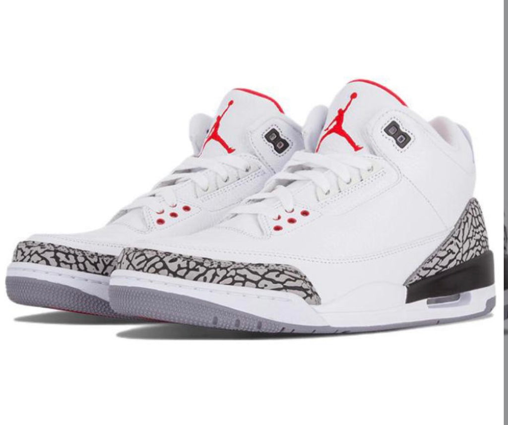 J*rdan 3 White Cement